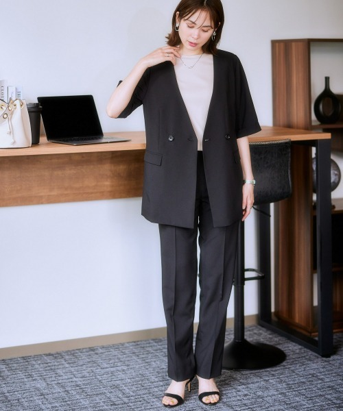 7days Life Styling 「n，n，」パンツスーツ M ブラック レディース