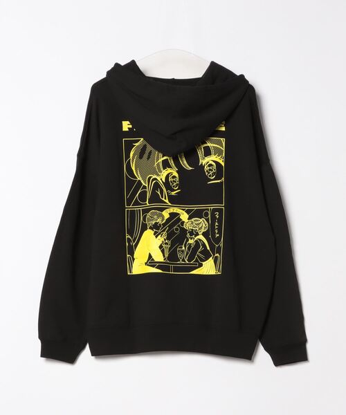 パーカー ALARME GALLERY×TUESDAY/アラームギャラリー×火曜び/Manga Zip Hoodie Yellow レディース メンズ XLARGE 全2色 エクストララージ ジップパーカー DAISY ZIP