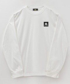 tシャツ LOGOS PARK BOXロゴプリント長袖Tシャツ メンズ レディース