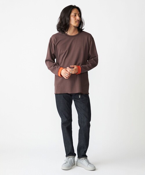 SHIPS（シップス） tシャツ SHIPS: リバーシブル クルーネック 長袖 T