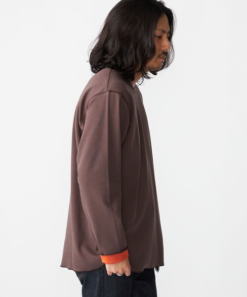 SHIPS（シップス） tシャツ SHIPS: リバーシブル クルーネック 長袖 T