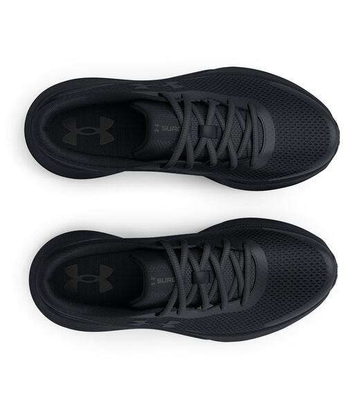 UNDER ARMOUR」 「KIDS」ローカットスニーカー 24.5cm ブラック