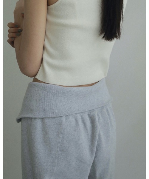 anuke（アンヌーク） パンツ 2way Knit Pants レディース : ZOZOTOWN