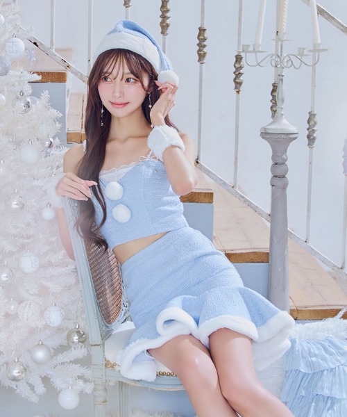 sugar nine コスプレ ツイードキャミマーメイドセットアップ