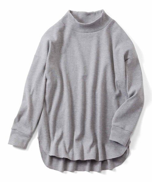 IEDIT（イディット） tシャツ ワッフル素材＆こなれシルエットで活躍