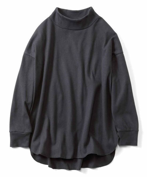 IEDIT（イディット） tシャツ ワッフル素材＆こなれシルエットで活躍