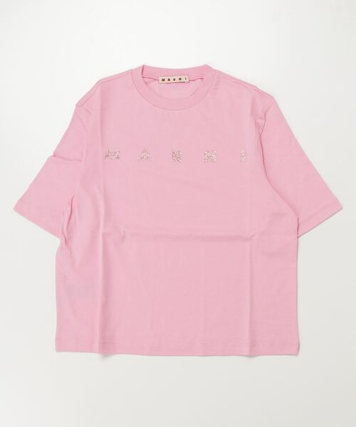 第一ネット MARNI ブランドロゴ半袖T Junior ＆ MARNI(マルニ)Kids tシャツ トップス