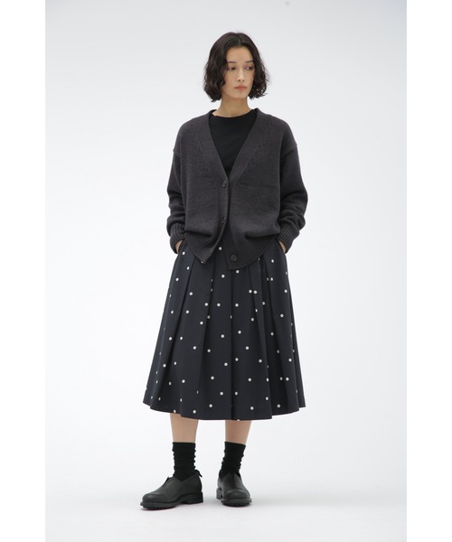 MARGARET HOWELL スカート SHEER COTTON POPLIN : ZOZOTOWN