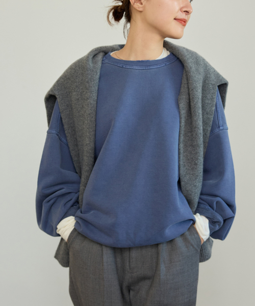 Spick &Span MAO MORITA vintage加工　スウェット Spick＆Span トレーナー スウェット 「WEB限定追加」「MAO