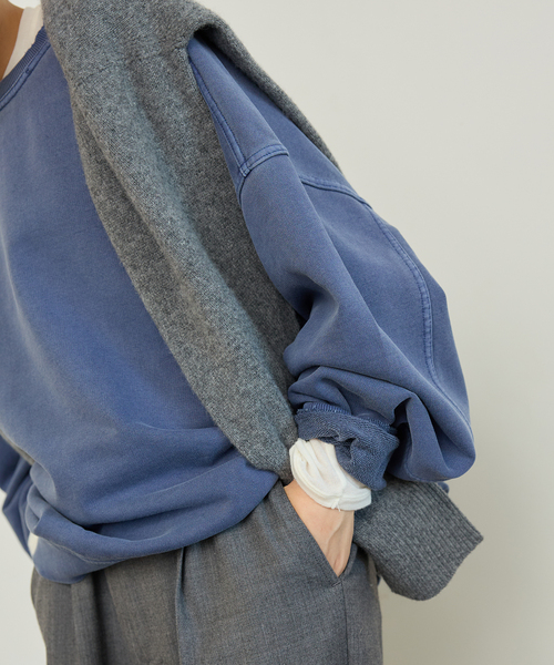 Spick &Span MAO MORITA vintage加工　スウェット Spick＆Span トレーナー スウェット 「WEB限定追加」「MAO
