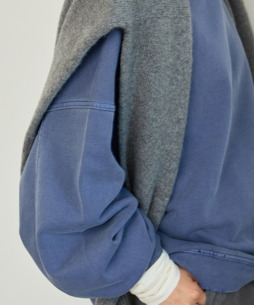 MAO MORITA × Spick & SpanVINTAGE加工 スウェット MAO MORITA × Spick & Span】VINTAGE加工 スウェット | スピック