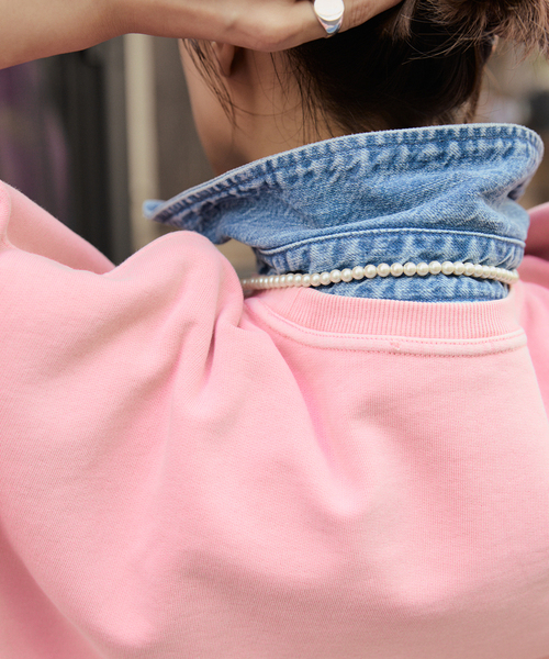 【MAO MORITA × Spick & Span】VINTAGE加スウェット MAO MORITA × Spick & Span】VINTAGE加スウェット