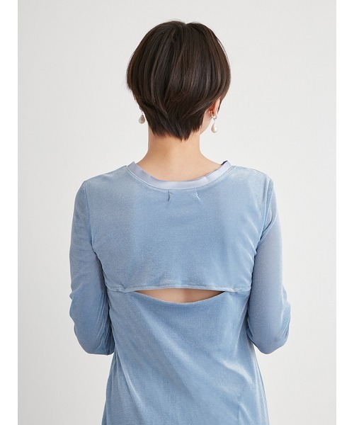 emmi ワンピース ベロアチュールワンピース : ZOZOTOWN Yahoo!店