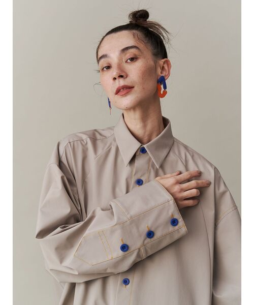 UN3D. アウター STITCH WORK SHIRTS CT / ステッチワークシャツコート 