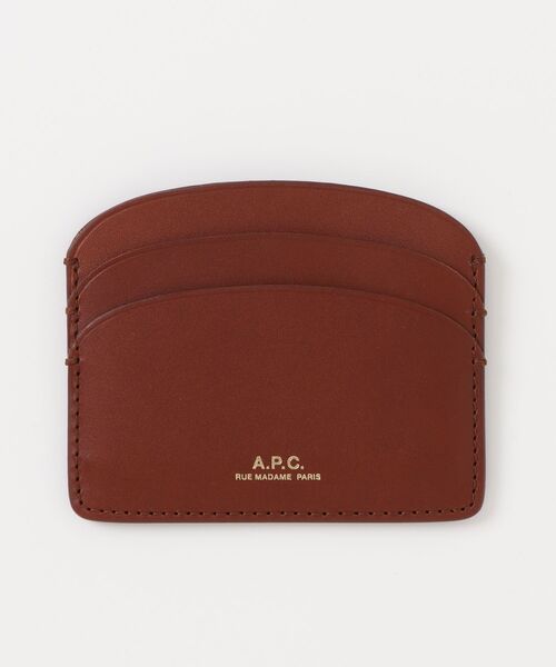 A.P.C. カードケース PORTE-CARTES DEMI-LUNE : ZOZOTOWN Yahoo
