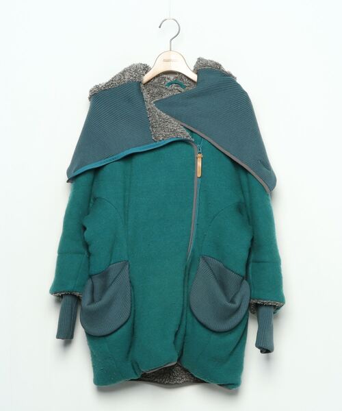 mercibeaucoup,（メルシーボークー） ブルゾン 01 グリーン レディース