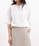 tシャツ 汗じみ防止加工 表撥水 接触冷感 U...の詳細画像1