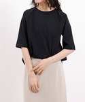 tシャツ 汗じみ防止加工 表撥水 接触冷感 U...の詳細画像5