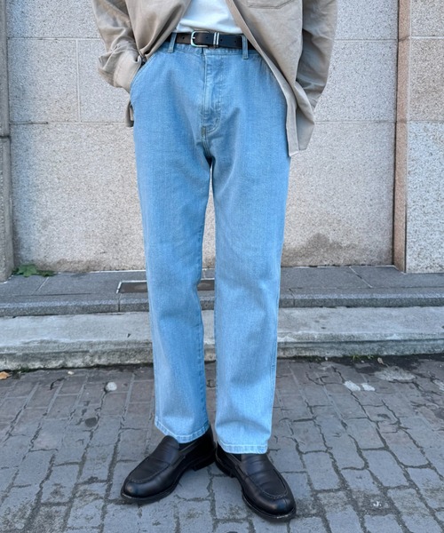 デニム・ジーパン GIAMBATTISTA VALLI COTTON JEANS Giambattista Valli テクスチャード ジーンズ | ブルー