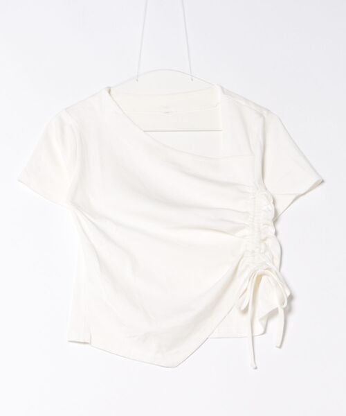 Riu リボンアシンメトリートップス 新色】Asymmetric Ribbon Top