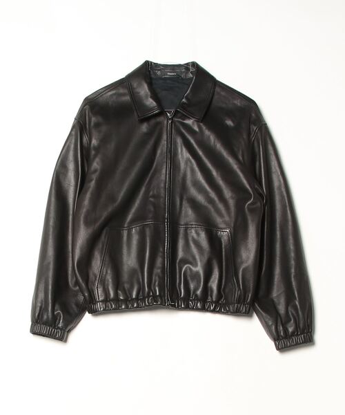 Theory】レザーブルゾン