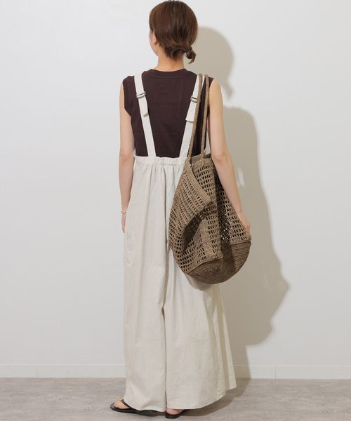 JOURNAL STANDARD relume ギャザーサロペット JOURNAL STANDARD relume｜《追加3》手洗い可 / ギャザー