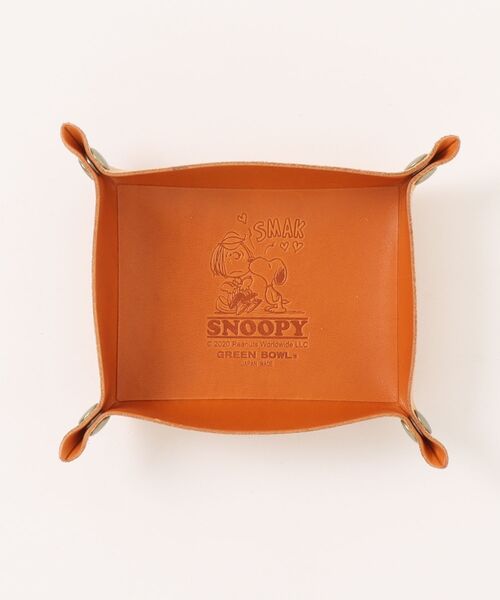 SNOOPY×OLD BETTY'S インテリア スヌーピー「SNOOPY」Leather Mulch