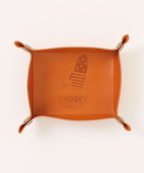 SNOOPY×OLD BETTY'S インテリア スヌーピー「SNOOPY」Leather Mulch