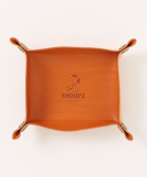 SNOOPY×OLD BETTY'S インテリア スヌーピー「SNOOPY」Leather Mulch