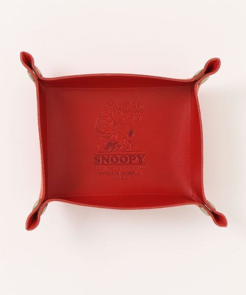 SNOOPY×OLD BETTY'S インテリア スヌーピー「SNOOPY」Leather Mulch