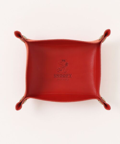 SNOOPY×OLD BETTY'S インテリア スヌーピー「SNOOPY」Leather Mulch