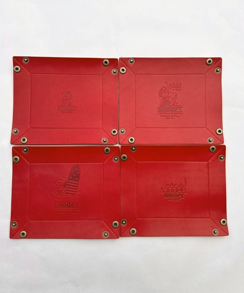 SNOOPY×OLD BETTY'S インテリア スヌーピー「SNOOPY」Leather Mulch