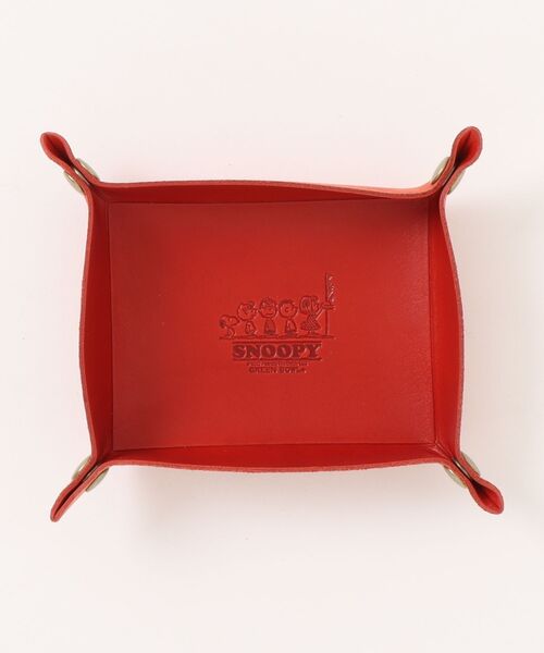 SNOOPY×OLD BETTY'S インテリア スヌーピー「SNOOPY」Leather Mulch