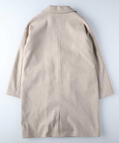 「HONEYSUCKLE ROSE」 チェスターコート L ライトベージュ レディース_画像3