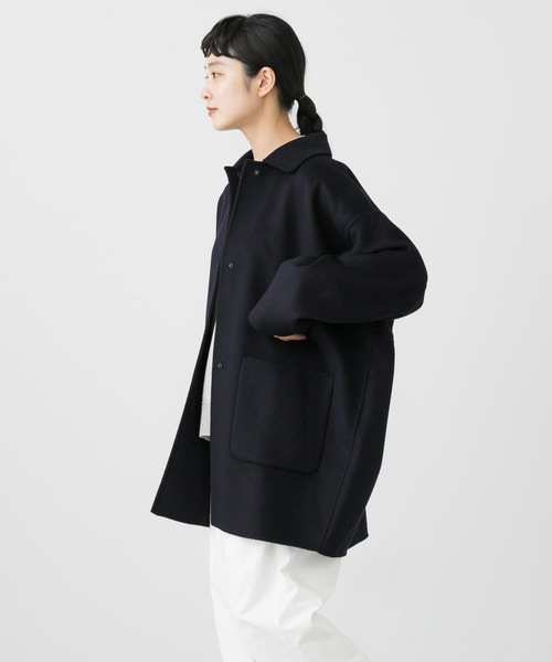 サイズ2新品タグ付き　かぐれ　コットンステンカラーコート　アーバンリサーチ かぐれ ステンカラーコート コート 「ユニセックス」コットンステン