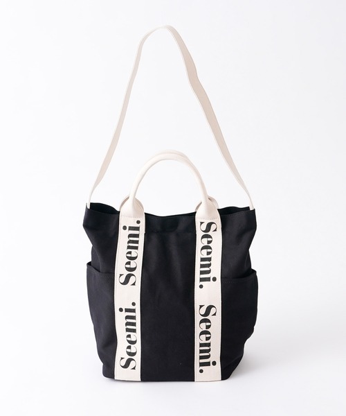 「Seemi. byNICECLAUP」 2WAYバッグ FREE ブラック レディース_画像9