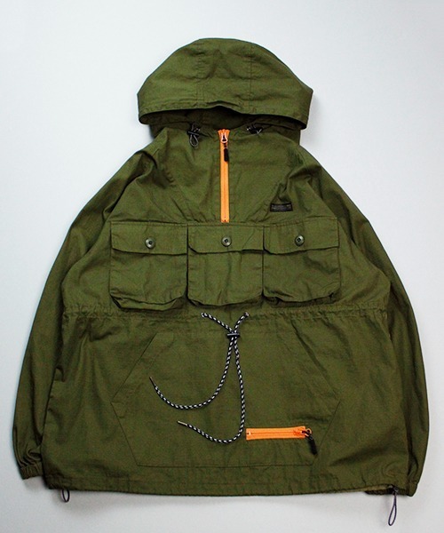 「WILDERNESS EXPERIENCE」 マウンテンパーカー MEDIUM カーキ メンズ