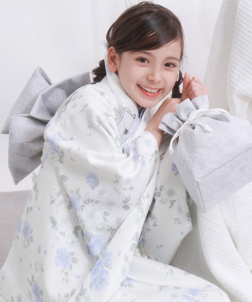 KYOETSU（京越） 着物 七五三 着物 四つ身 7歳 女の子 15点セット