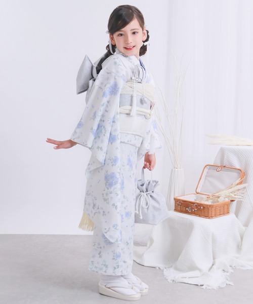 KYOETSU（京越） 着物 七五三 着物 四つ身 7歳 女の子 15点セット