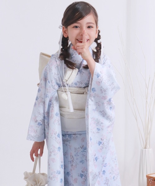 KYOETSU（京越） 着物 七五三 着物 四つ身 7歳 女の子 15点セット