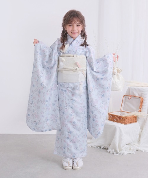 KYOETSU（京越） 着物 七五三 着物 四つ身 7歳 女の子 15点セット