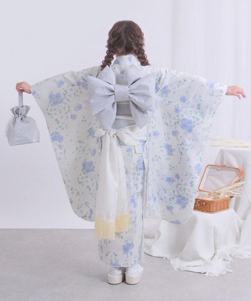 KYOETSU 七五三 着物 3歳 KYOETSU（京越） 着物 七五三 着物 四つ身 7歳 女の子 15点セット