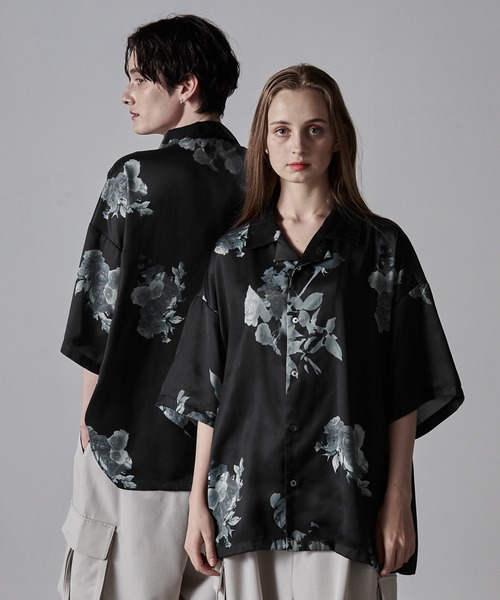 Cloveru® CLSS-2509 ブラック 半袖シャツ Cloveru クローバル,Tシャツ,Cloveru正規取扱店