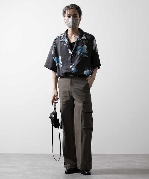 CLEL 「CLEL」 半袖シャツ M ブラック メンズ : ZOZOTOWN Yahoo