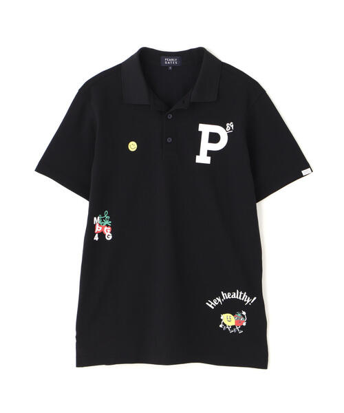 PEARLY GATES パーリーゲイツ　半袖ポロシャツ　ワッフル　メンズ ワッフルメッシュ半袖ポロシャツ | PEARLY GATES（パーリー