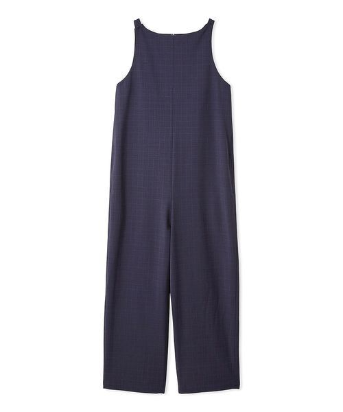 null. ヌル　チェックパターンオールインワン 美品✨ null.（ヌル） オールインワン チェックパターンオールインワン