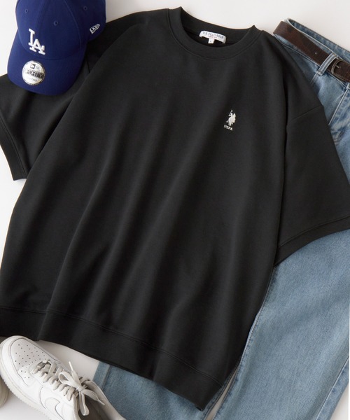 S♡ページです。 U.S. POLO ASSN. 「U.S. ASSN.」 半袖Tシャツ L ピンク メンズ