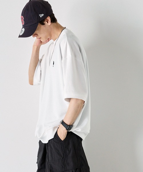 U.S. POLO ASSN. 「U.S. ASSN.」 半袖Tシャツ L ピンク メンズ