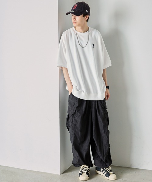 S♡ページです。 U.S. POLO ASSN. 「U.S. ASSN.」 半袖Tシャツ L ピンク メンズ