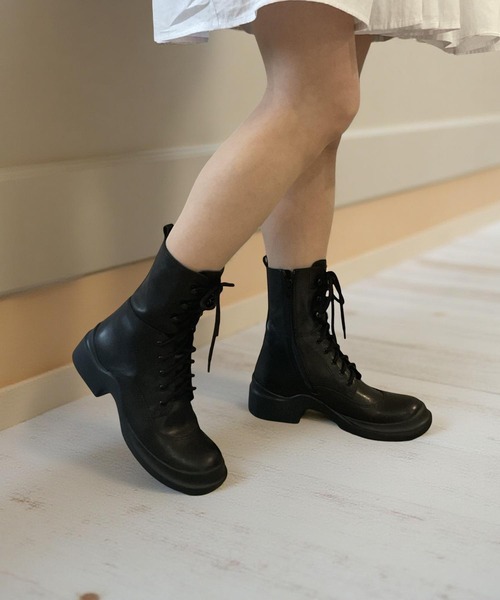 Jeffrey Campbell スクロールヒール レースアップブーツ Jeffrey Campbell（ジェフリーキャンベル） ブーツ レースアップブーツ